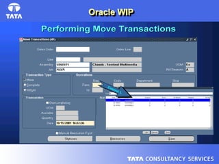 Oracle 11i Work In Process Training Presentation.ppt