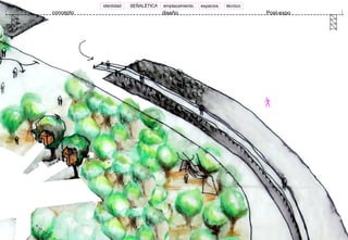 concepto diseño Post-expo SEÑALÉTICA identidad emplazamiento espacios técnico 