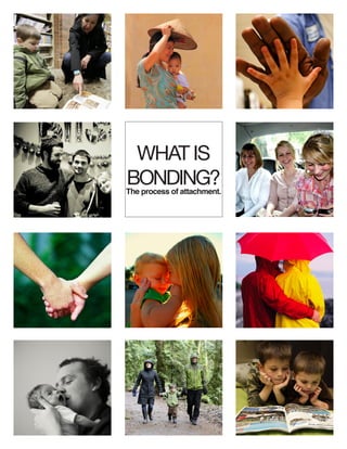 WHAT IS
BONDING?
The process of attachment.
 