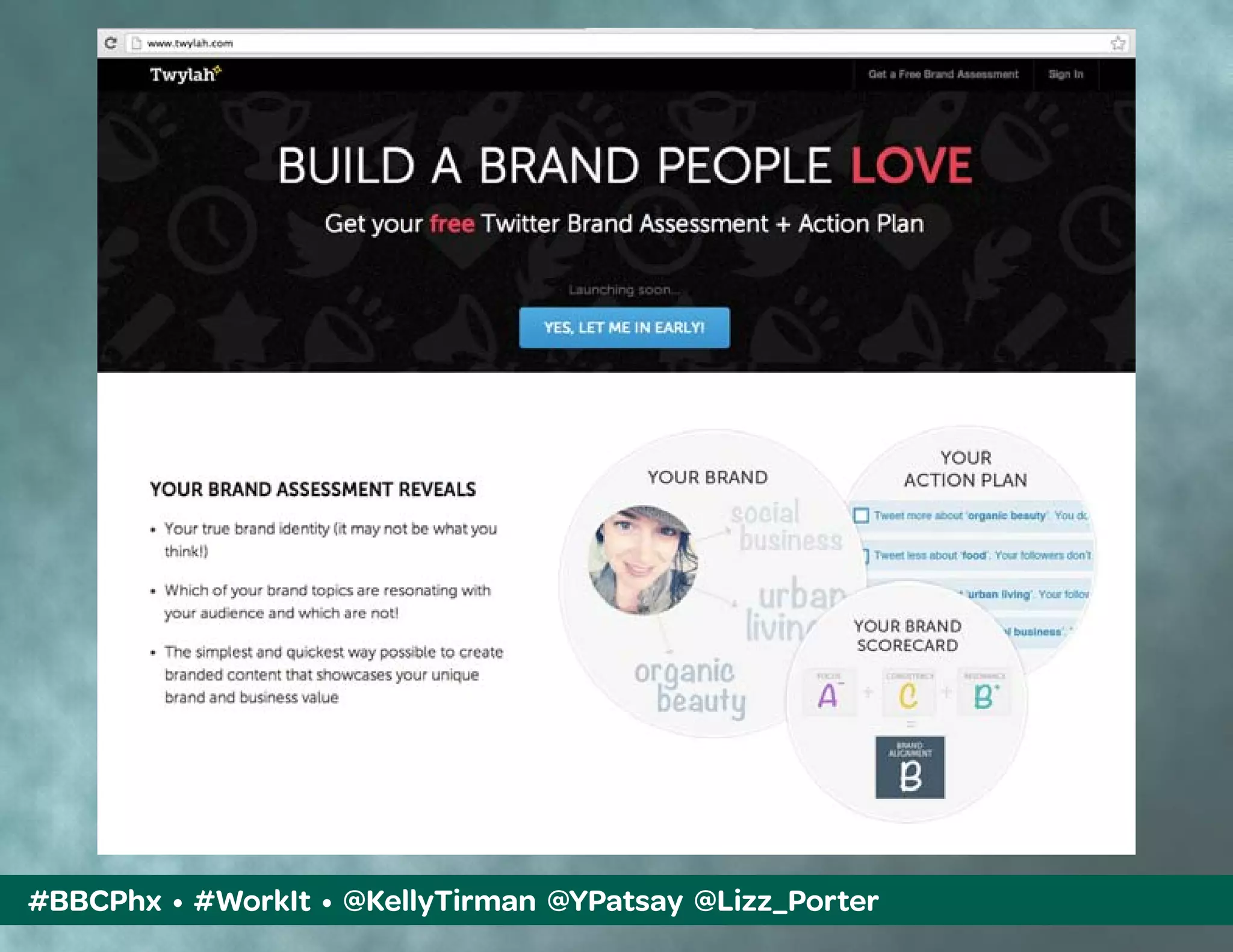 #BBCPhx • #WorkIt • @KellyTirman @YPatsay @Lizz_Porter
 