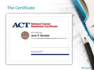 The Certificate
 