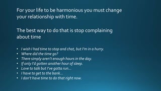 Work life harmony | PPTX