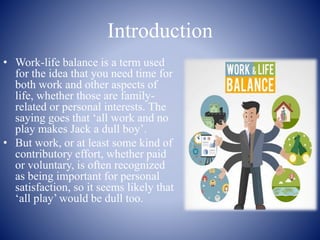 Work Life Balance | PPTX