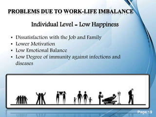 Work Life Balance | PPTX