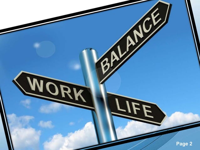 Work Life Balance | PPTX