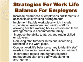 Work life balance | PPT