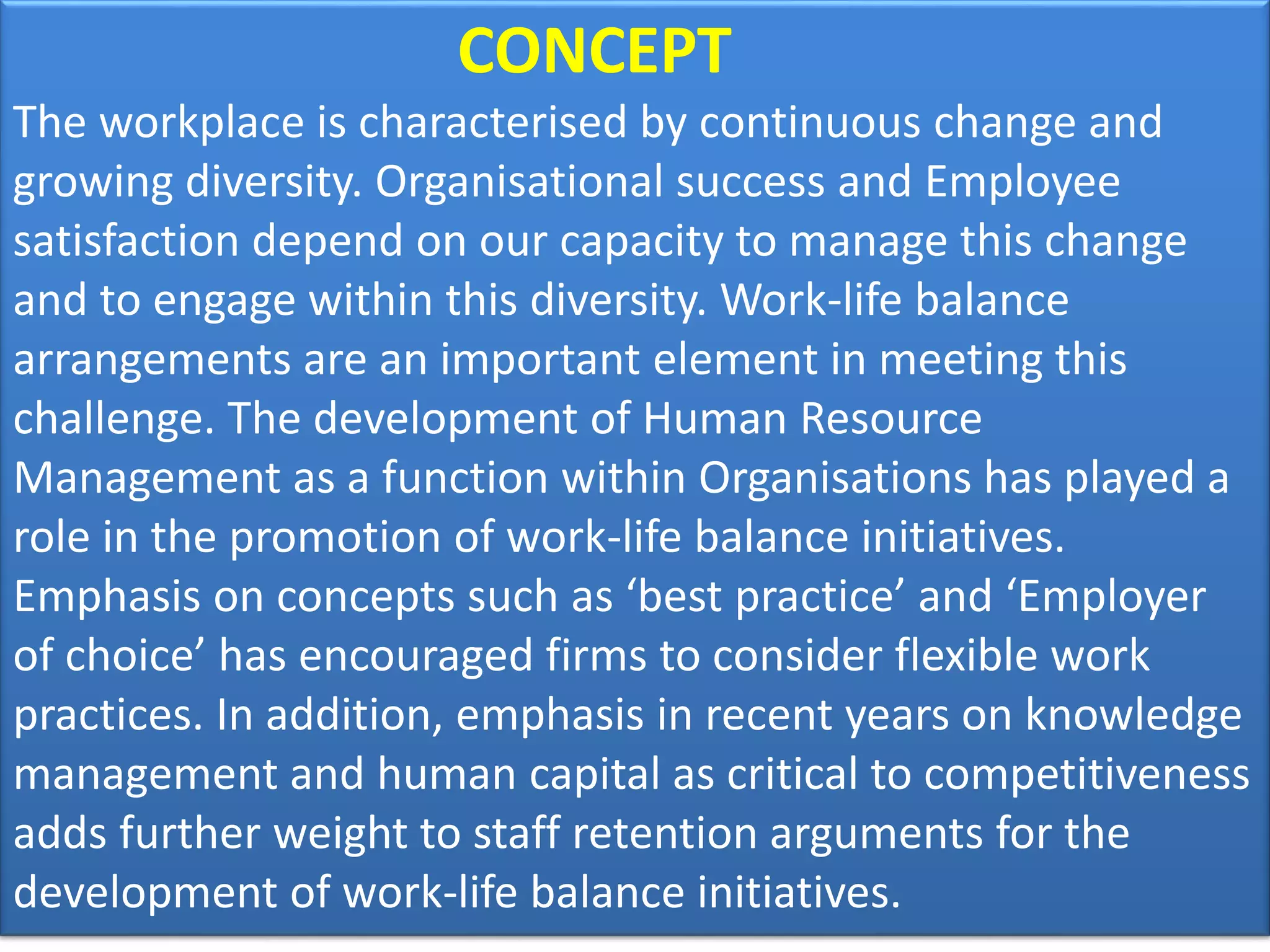 Work life balance | PPTX