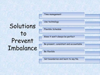 Work life balance ppt | PPTX