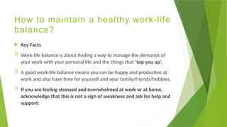 Maintaining a Work life balance - Zola Chonco.pptx