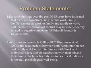 Work life balance case study, fiw&wif (For Teachers: Kuching) | PPTX