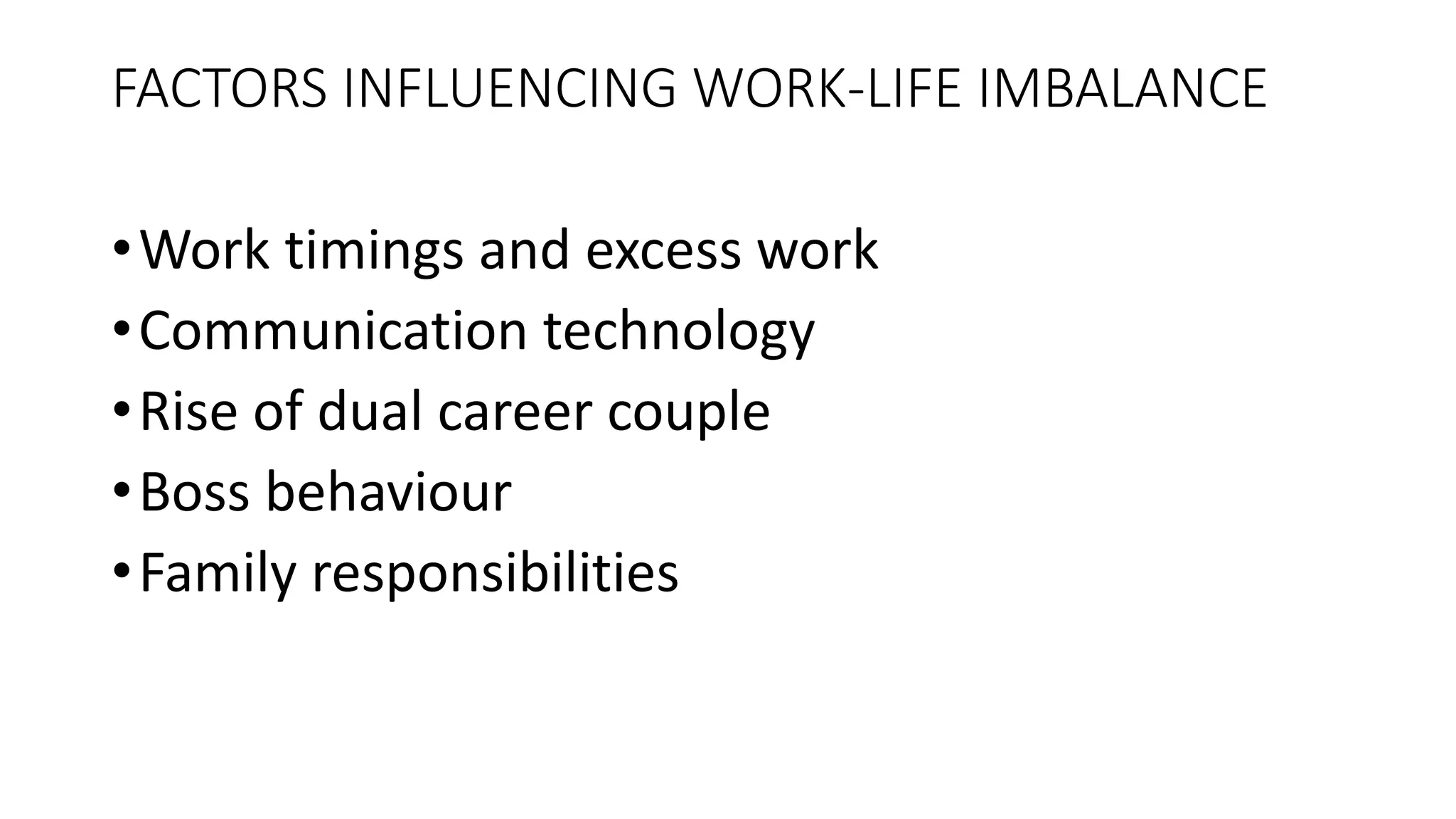 Work life balance | PPTX