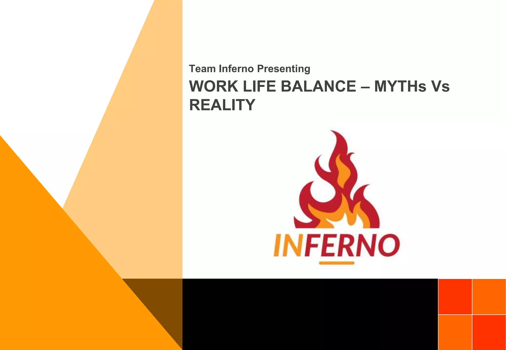 Work life balance - Myth or reality (WLB) Presentation | PPTX