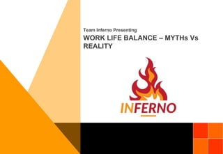 Work life balance - Myth or reality (WLB) Presentation