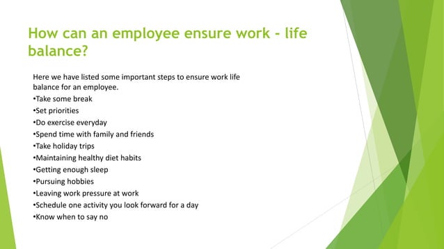 Work Life Balance for IT Employees .pptx
