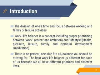 Work Life Balance | PDF