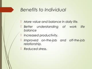 Work life balance presentation | PPT