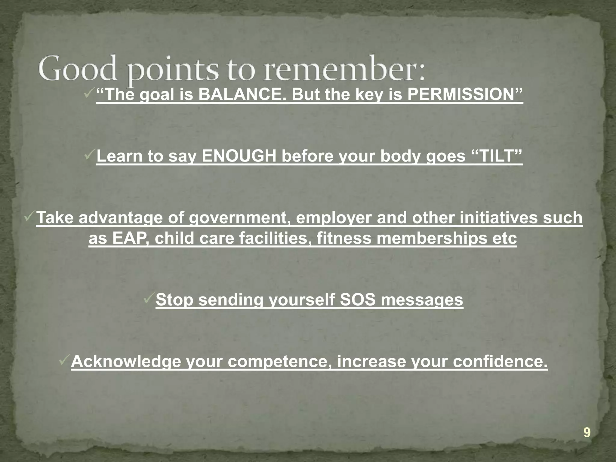 Working more productively and getting more accomplished, leading to greater career success 