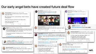 Our early angel bets have created future deal flow
 