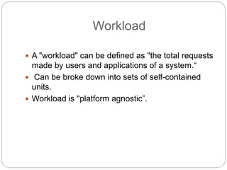Workload management | PPTX