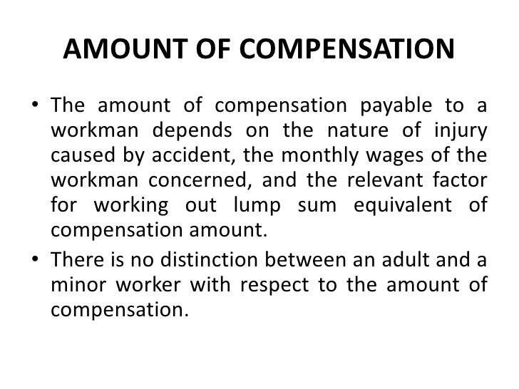 Workman compensation act