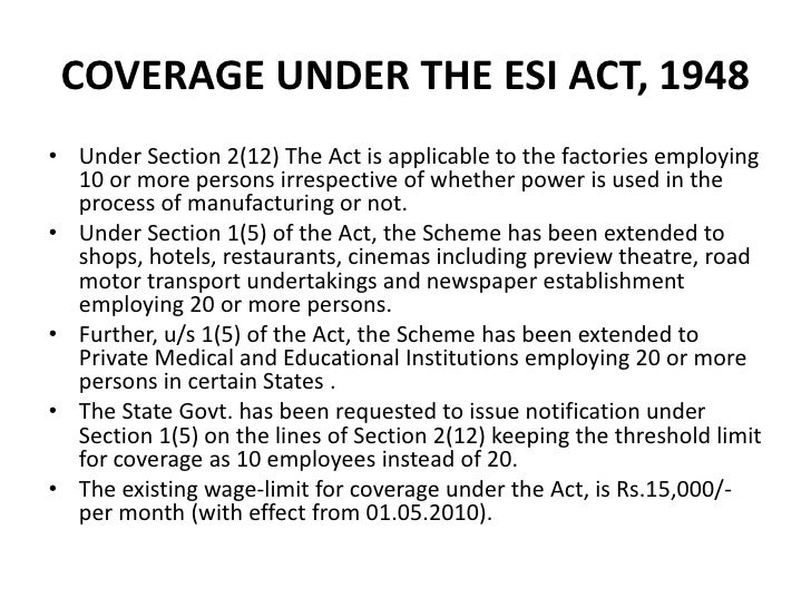 Workman compensation act