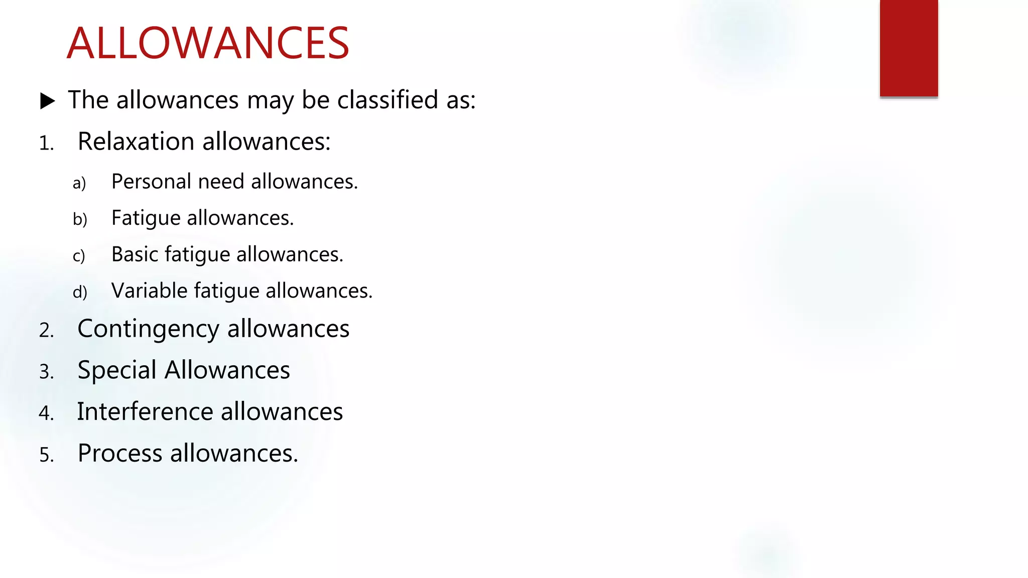 Work measurement | PPTX