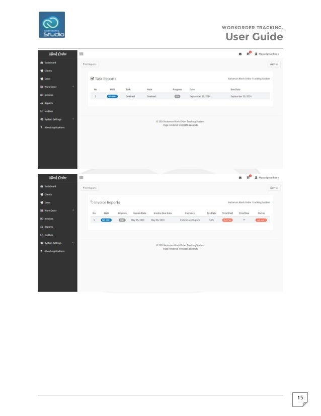Work Order Tracking & Management System