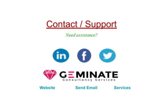 Contact / Support
Services
Send Email
Website
 