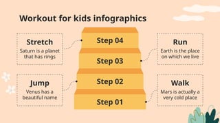 Engaging Workout Infographics and Plans for Kids' Fitness | PPTX