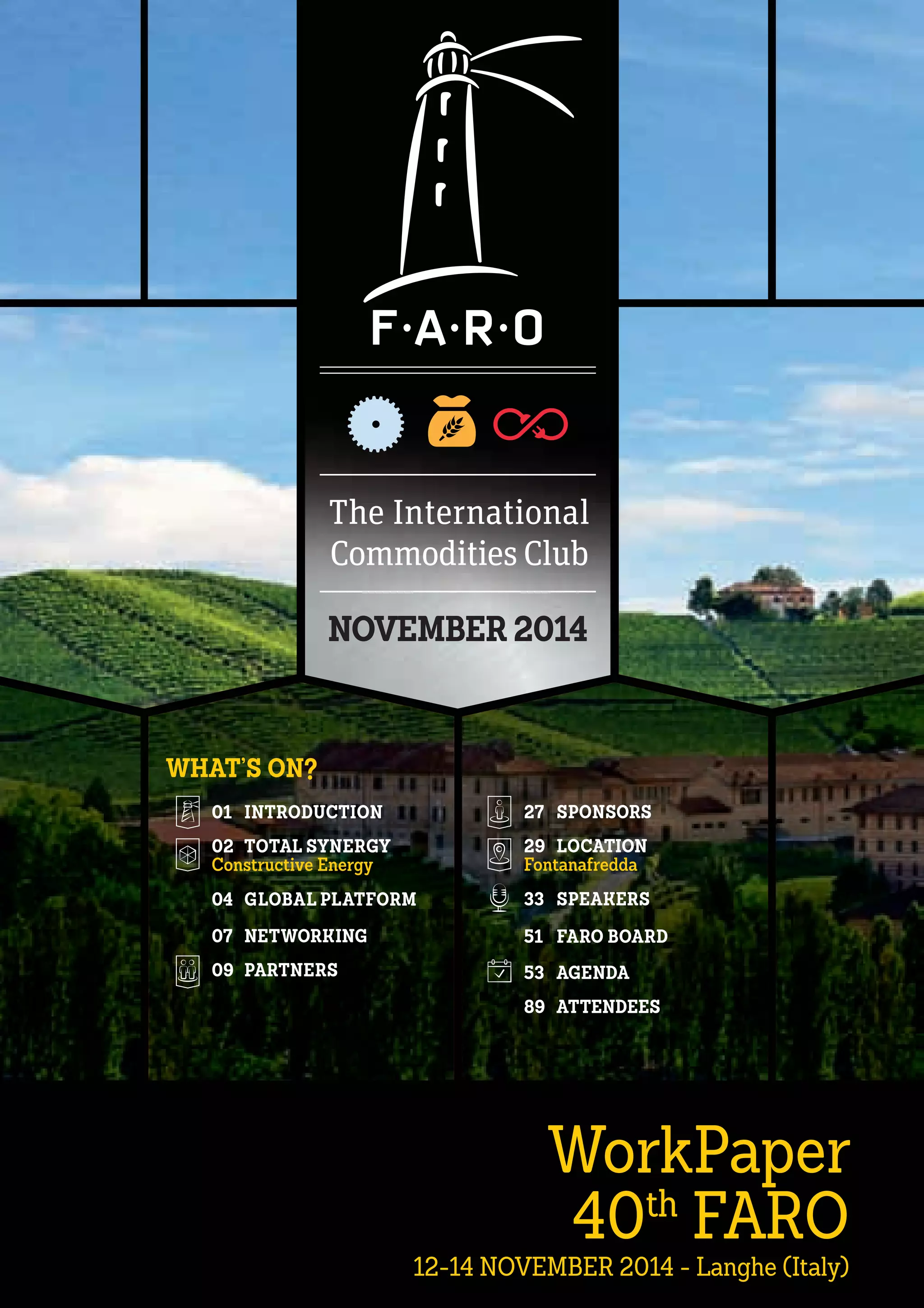 40th FARO Meeting - Workpaper | PDF