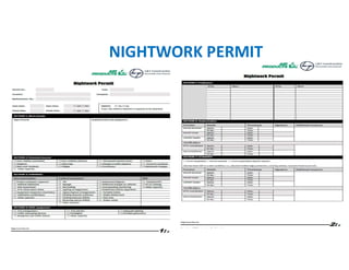 Two Part Non Routine Work Permit WORK PERMIT PROCEDURE FOR TRAINING AND AWARENESS.pdf