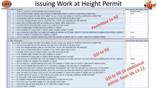 Barauni Refinery – In harmony with nature
Issuing Work at Height Permit
38
 