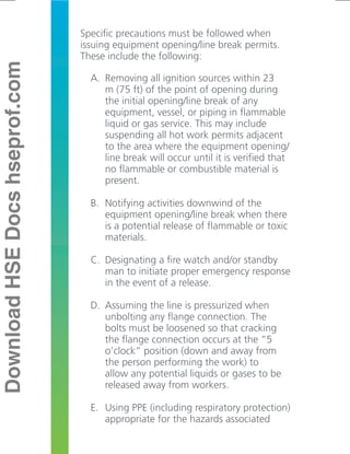 Line Break Permit Pdf Aramco guideline work permit system.pdf
