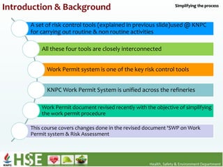 Two Part Non Routine Work Permit Work Permit System Conversion Course--Final.pptx