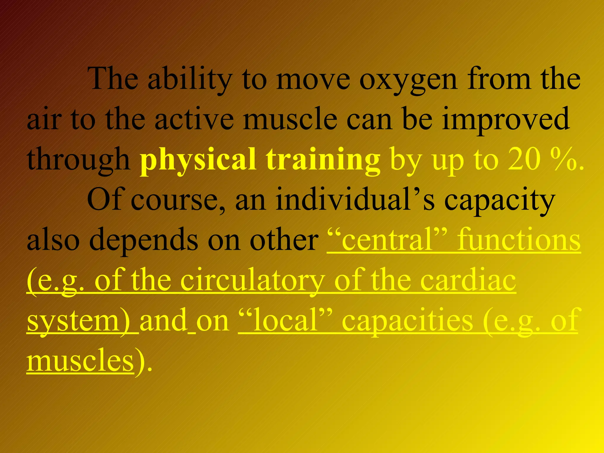 Work physiology | PPT