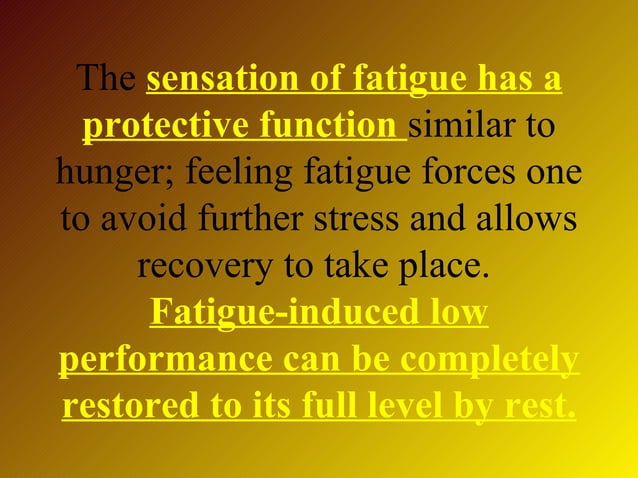 Work physiology | PPT