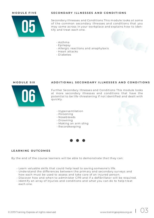 Workplace First Aid Training