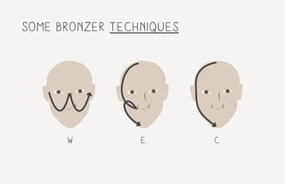 e cw
some bronzer techniques
 