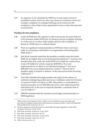 Whs Breach Note Example Workplace Bullying - We just want it to stop it - government report | PDF
