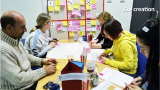 5
4	
  
Co-­‐	
  creaKon	
  
 