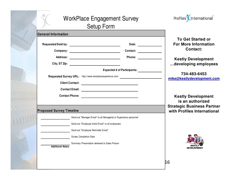 surveys in the workplace