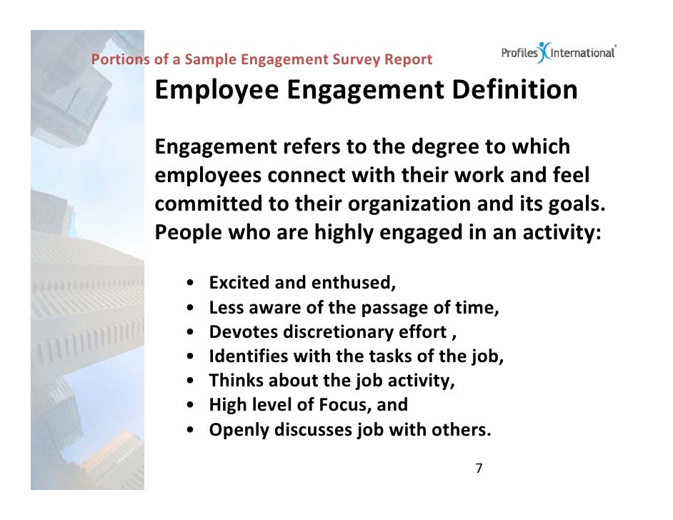 presentation survey examples