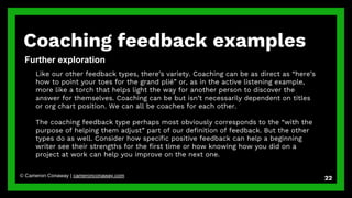 Direct Reporting Feedback Examples Workplace Feedback Examples: 30+ Feedback Definitions and Types | PDF