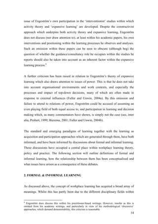 Should Follow a Competency Model
 