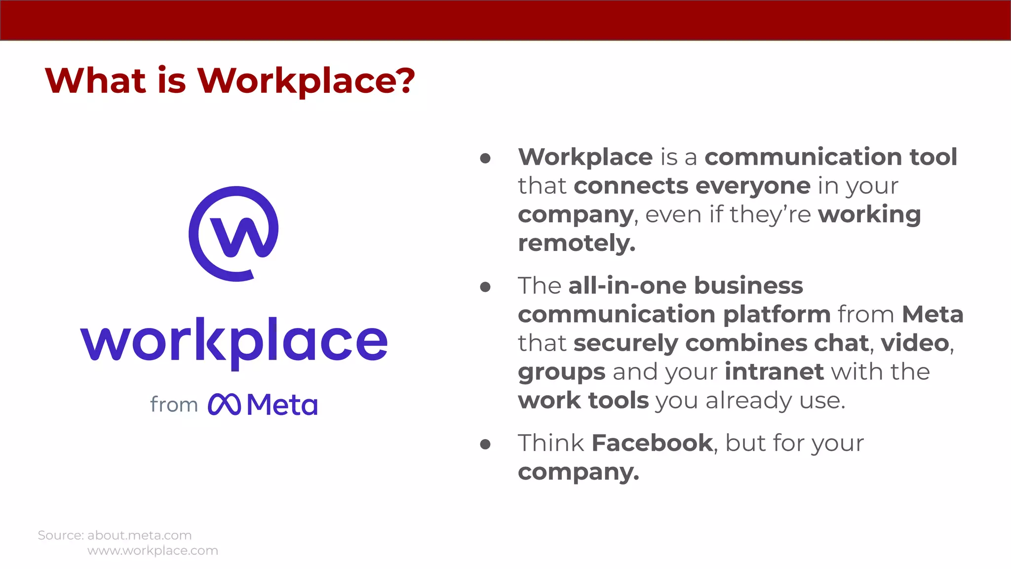 Workplace Meta | PDF