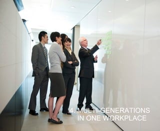 4. MULTI-GENERATIONS   IN ONE WORKPLACE 