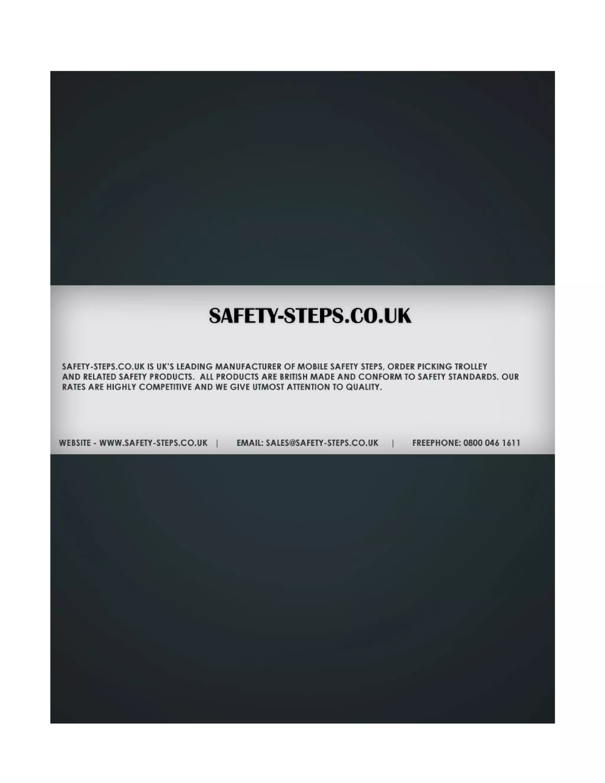 Workplace Safety Manual