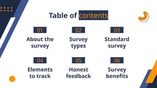 Comprehensive Guide to Survey Design, Data Presentation, and Employee ...