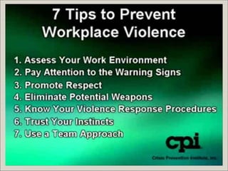 Workplace Violence
