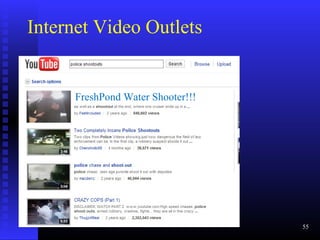 Internet Video Outlets
55
FreshPond Water Shooter!!!
 